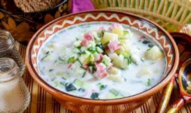 Такую окрошку вы нигде ни ели !!!