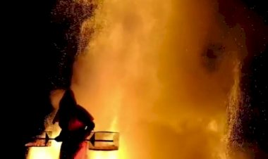 Треш видео.С огнём