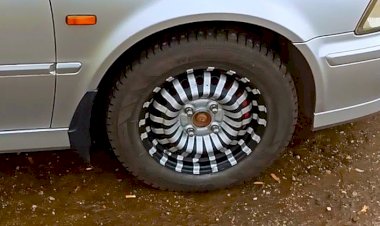 Покраска колес полосками из баллончика своими руками