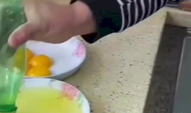 Как отделить желток от белка?