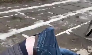 Припарковался.