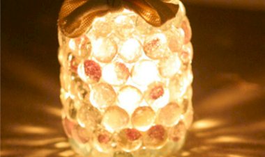 Оригинальный светильник из банки - делаем сами