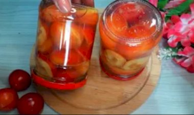 Слива в сиропе на зиму. Рецепт для ленивых