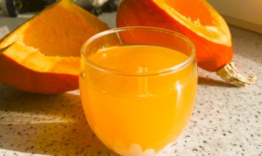 Сок, сок, как это мило! Сок, сок без перерыва... Тыквенно-морковный напиток