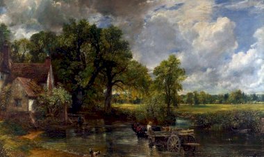 История одного шедевра. Картина Дж. Констебла "Телега для сена" как идеальный образчик пейзажной живописи