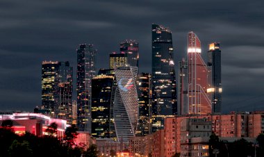 Вечерний Москва-Сити