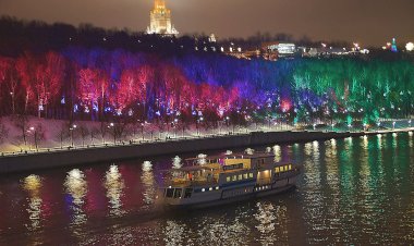 Вечерние Воробьевы горы