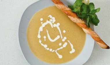 Чечевичный суп с мятой