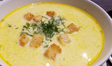 Сырный суп по-французски с курицей