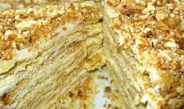 Традиционный торт «Наполеон»