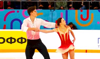 Первый в истории юниорский Кубок 1 Канала по фигурному катанию в Калуге, спортивные пары