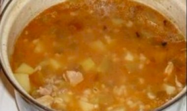 Как приготовить Классический рассольник на говяжьем бульоне