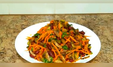 Оторваться невозможно от этого: сытный салат на Новый 2024 год