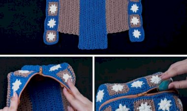 Простая косметичка своими руками