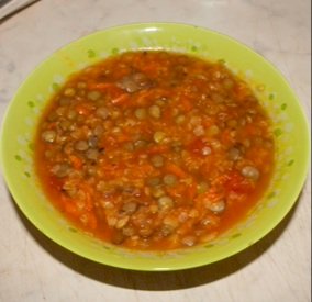Как приготовить Чечевичный суп с томатами