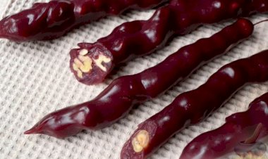 Новогодняя чурчхела)