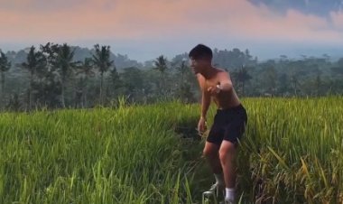 Вот так человек управляет погодой. Бали, Индонезия