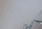 Каллиграфия пером и тушью - имя Валя #леттеринг #каллиграфия #lettering