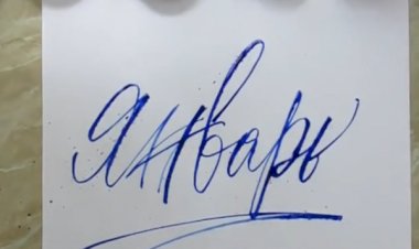 Каллиграфия рейсфедером - Февраль #каллиграфия #colapen #calligraphy  #леттеринг #calligraphy