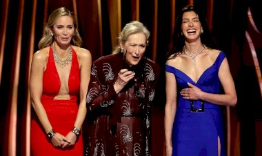 Мерил Стрип, Энн Хэтэуэй и Эмили Блант: звёзды "Дьявол носит Prada" снова вместе