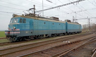 Локомотив ВЛ11М-068 в Словакии