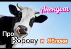 Анекдот про Корову и Яблоки!