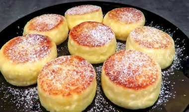 Рецепт высоких сырников как в ресторане