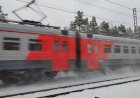 "Вихри снега поднимая" Электропоезд ЭД4М из Владимира