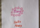 Lettering Hello  May #lettering #леттеринг  #handwriting #calligraphy