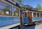 Ретро трамвай в Стокгольме, ему больше 100 лет!