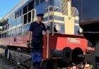 тепловоз ЧМЭ2 прицепляется к вагонам