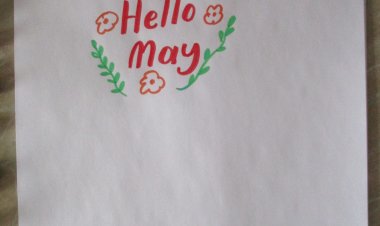 Lettering Hello  May #lettering #леттеринг  #handwriting #calligraphy