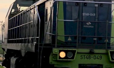 Советский тепловоз ТЭМ2, после глубокой модернизации в Польше