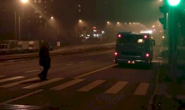 Москва, Ночной автобус!!