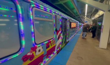 НОВОГОДНИЙ ПОЕЗД в Чикаго