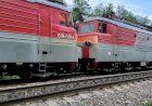 Двойная тяга ВЛ11-584/543А и ВЛ11М-241 с грузовым поездом