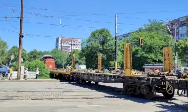 Путеукладочный поезд