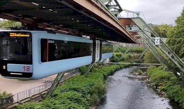 Вуппертальский монорельс. Диво Чудное из Начала 20 Века!