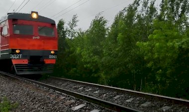 «По неправильному пути» Электропоезд ЭД2Т-0041