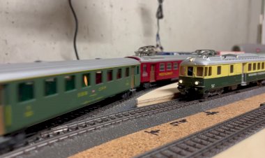 Макет железной дороги в квартире