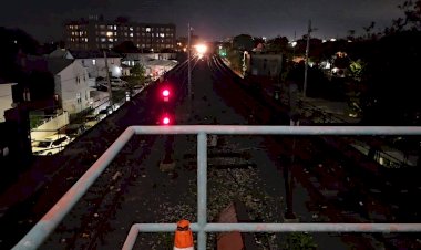 Ночное метро Нью-Йорка