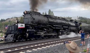 Сода Спрингс, Самый Большой Паровоз в Мире в Калифорнии