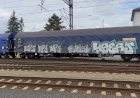 Электровоз Вектрон Сименс с грузовым поездом