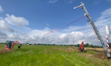 Демонтаж Семафора на Железной дороге