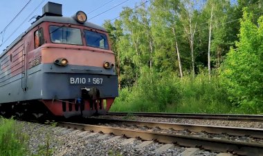 Приветливая бригада электровоза ВЛ10У-567