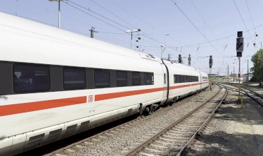 Поезд Сапсан в родной Германии