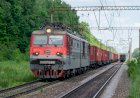 "Списан в лом" Электровоз ВЛ10К-1566 с грузовым поездом