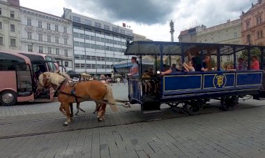 Конка. Конно-железная дорога, трамвай