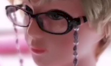 Как связать цепочку для очков крючком