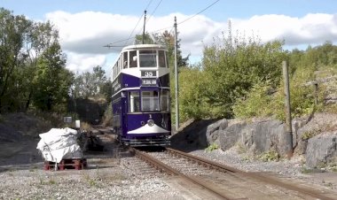 Двухэтажный трамвай, Трамвайная деревня Крич в Дерби